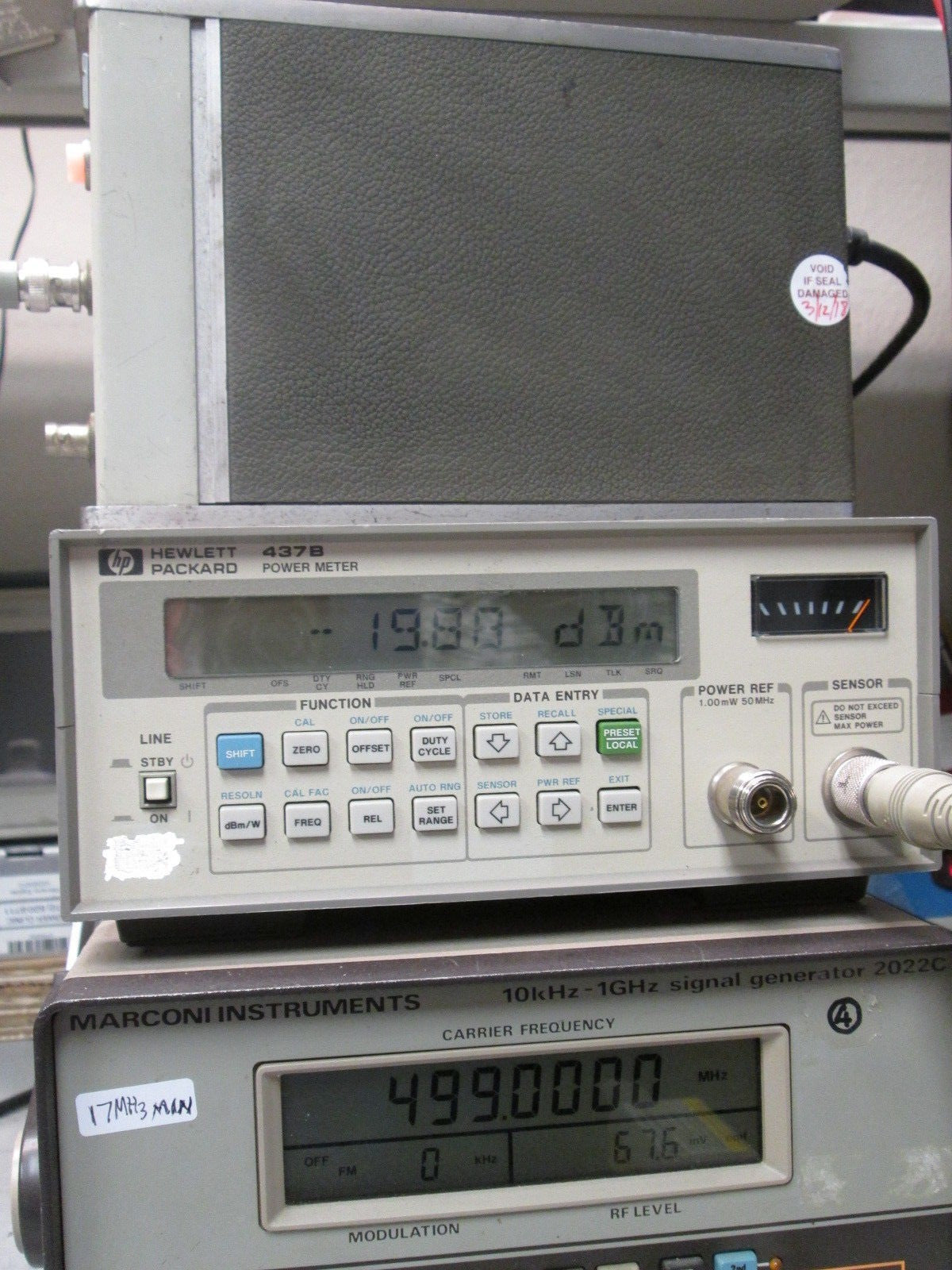 HP Wide Band Amplifier 0.1-1300 MHz