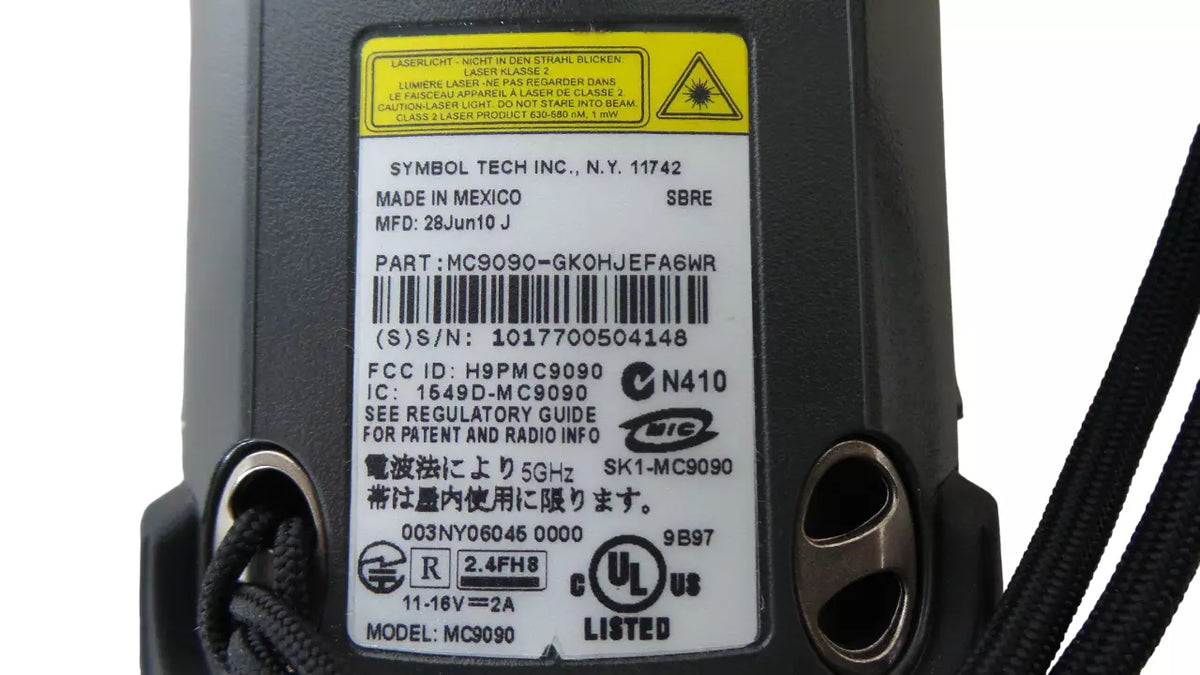 MOTOROLA MC9090-GKOHJEFA6WR Handheld Barcode Scanner