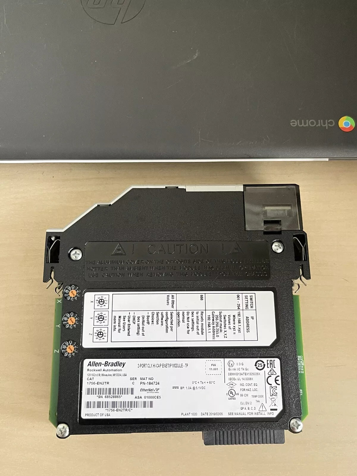 Allen-Bradley 1756-EN2TR Series C ENET/IP Module