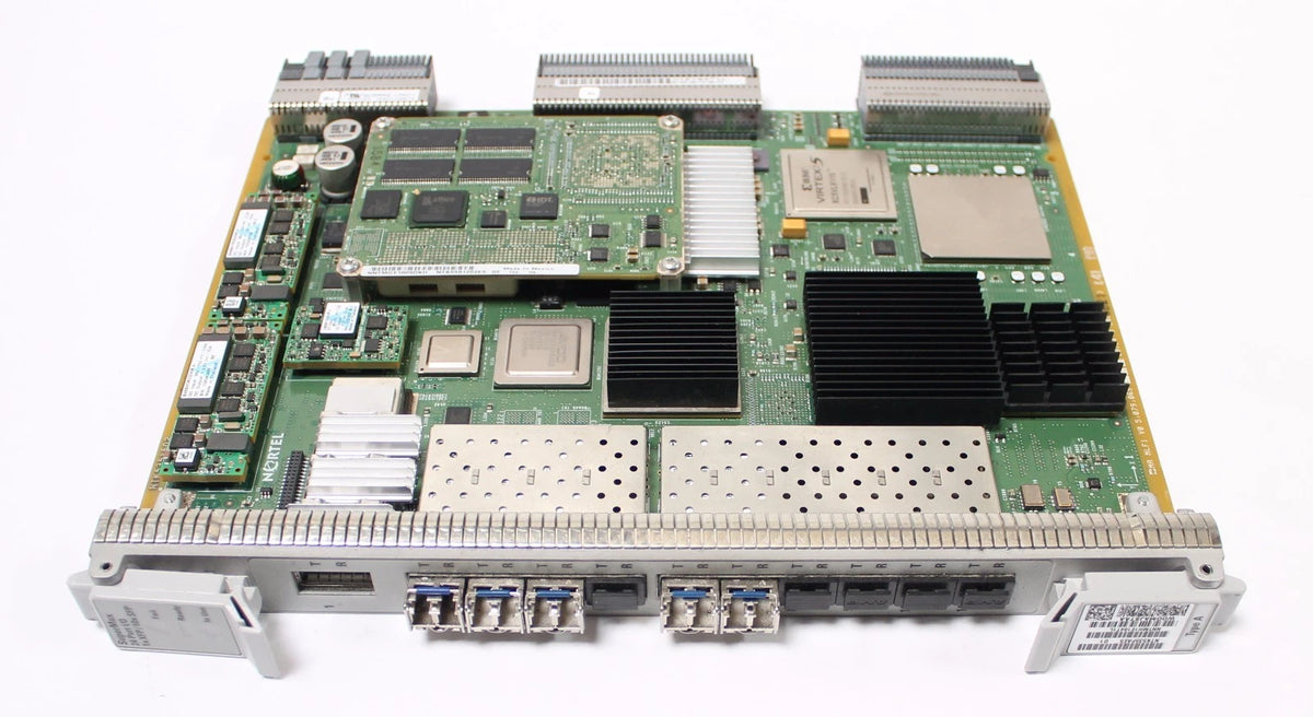 Nortel Ciena 6500 Series NTK535FAE5 SuperMux 24 Port I/O 1x XFP 10x SFP Module