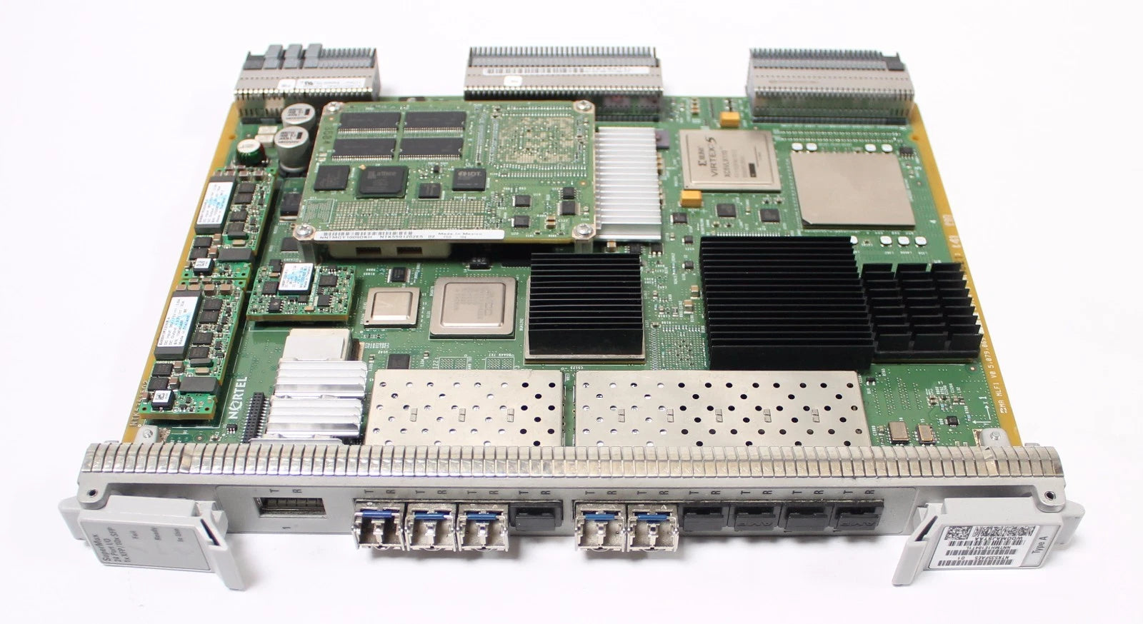 Nortel Ciena 6500 Series NTK535FAE5 SuperMux 24 Port I/O 1x XFP 10x SFP Module