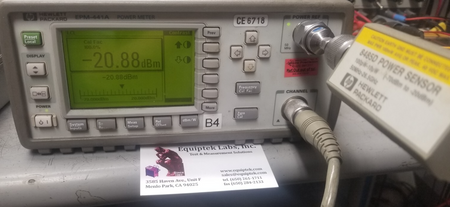 RF Power Meter & Sensor by Agilent