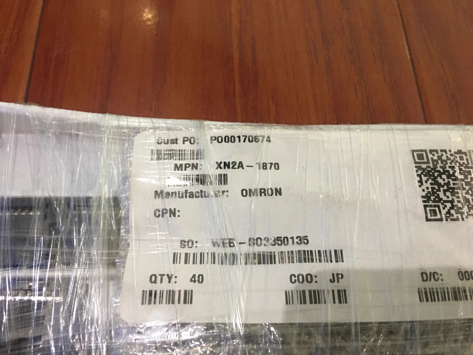 10pcs x XN2A-1870 Connector Plug 8-Position Econ