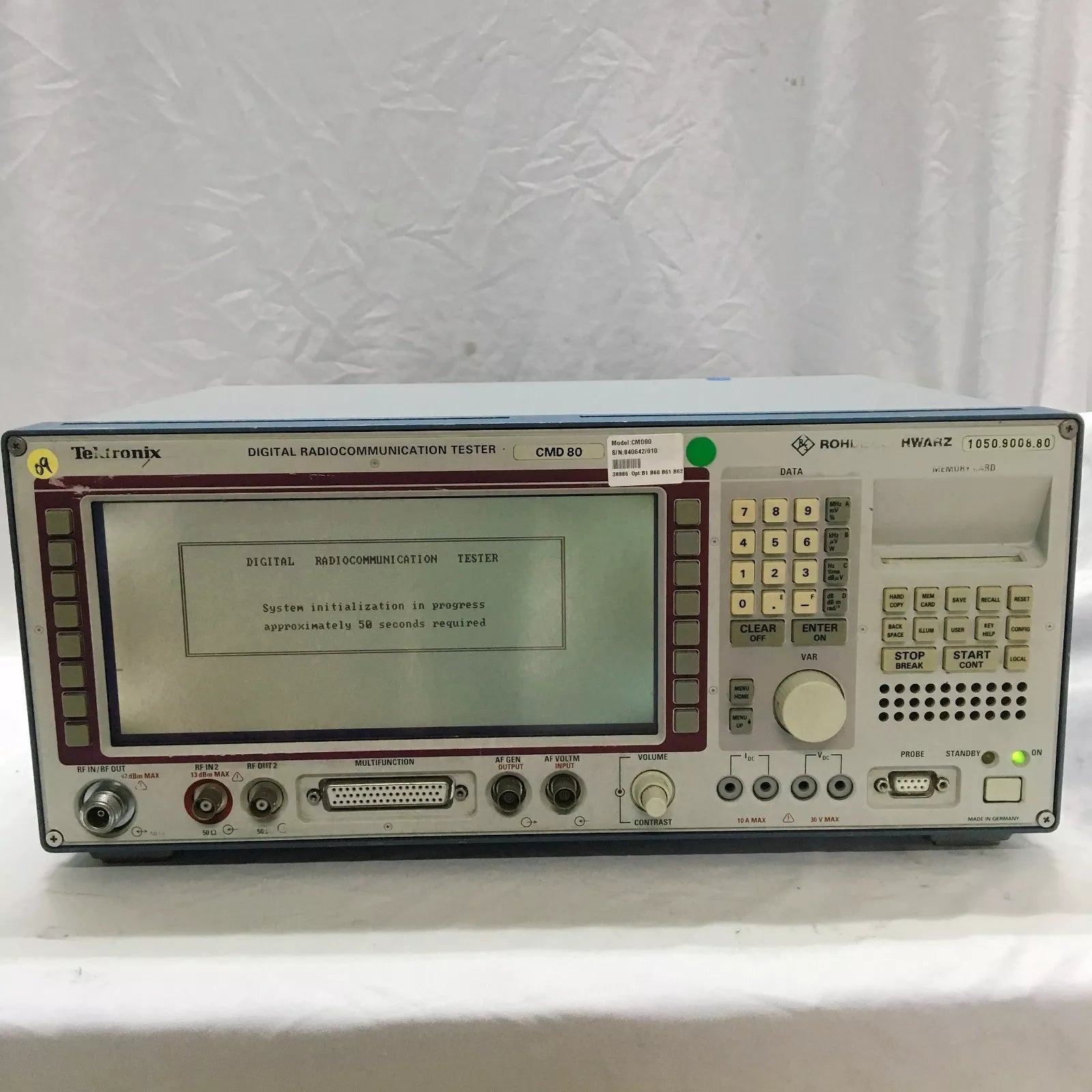 Tektronix/R&S CMD80 Digital Radiocommunication Tester (w/opt) (010)