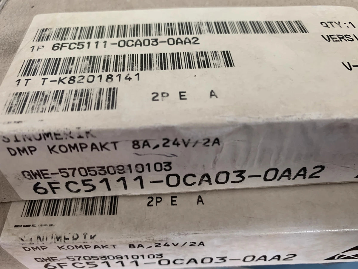 Siemens 6FC5111-0CA03-0AA2 CNC Control Panel