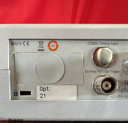 Anritsu MS2711D Opt. 21 Handheld Spectrum Analyzer to 3 GHz Bad Display