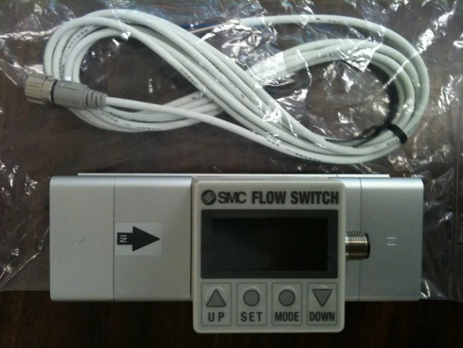 SMC PF2A703H-N10-68 Digital Flow Switch Integrated Sensor