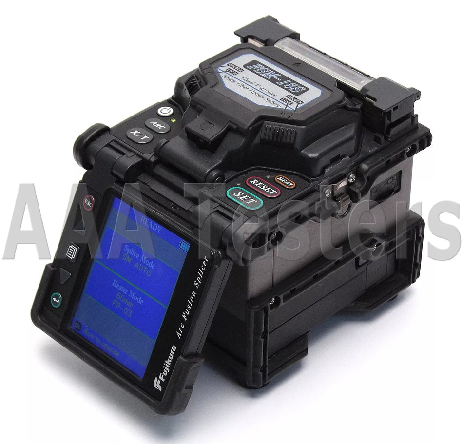 Fujikura FSM-18S SM MM Fiber Fusion Splicer w/ Precision Cleaver FSM 18S FSM18S