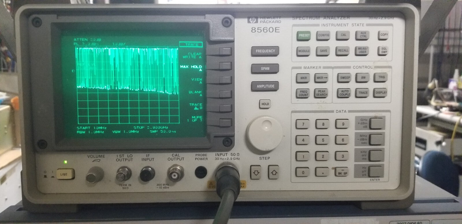 HP8560E Low Frequency Spectrum Analyzer