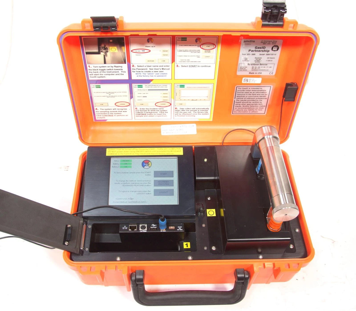 Smiths GasID 023-3005 Gas / Vapor Analyzer