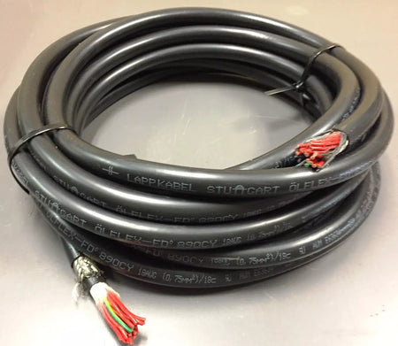 LappKabel OLF8918184S ÖLFLEX® FD 890 CY 18 AWG/18C Shielded Cable Black, 30ft