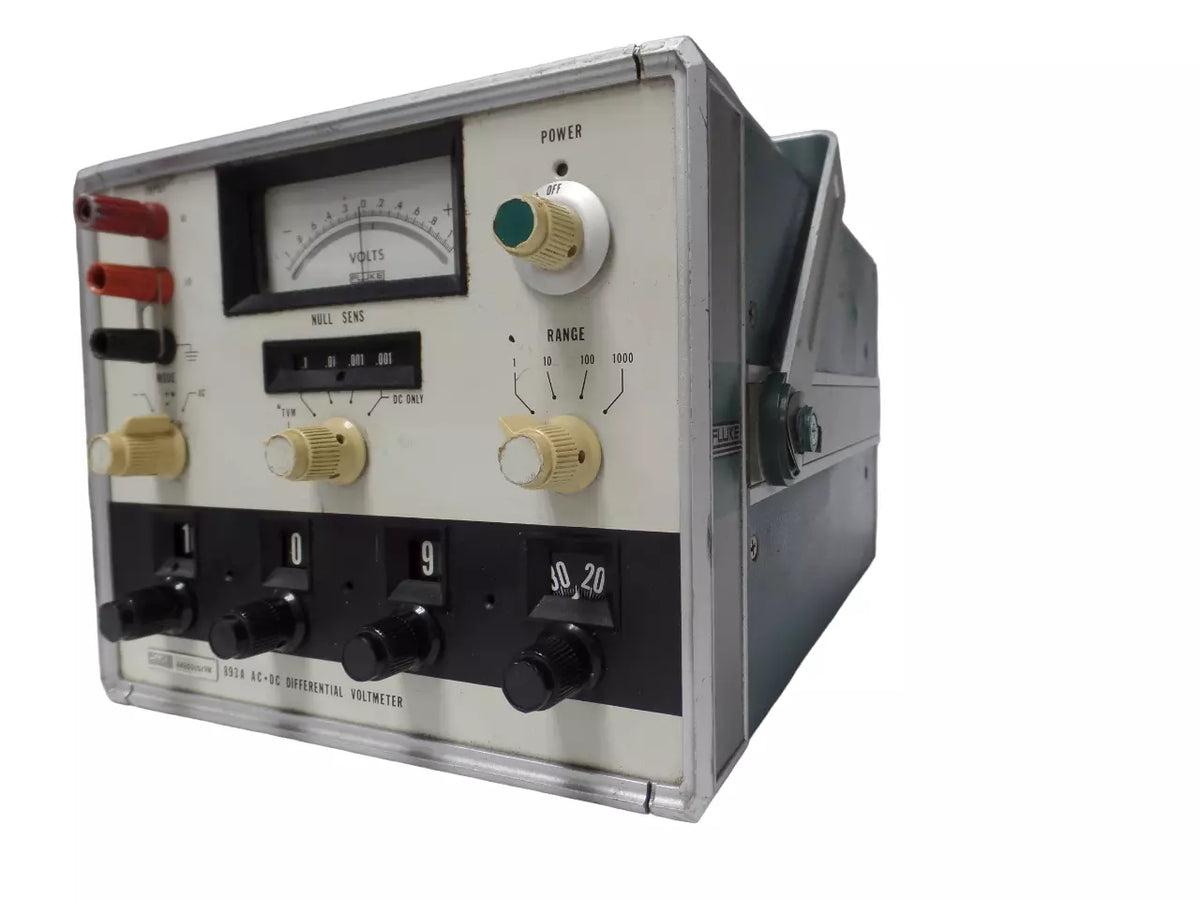 Fluke 893A AC DC Differential Voltmeter - High Precision Measurement Tool