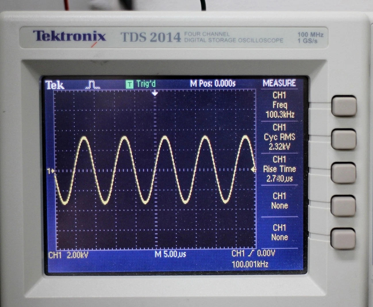 Chroma 11802 2500V 1MHz Programmable HF AC Tester