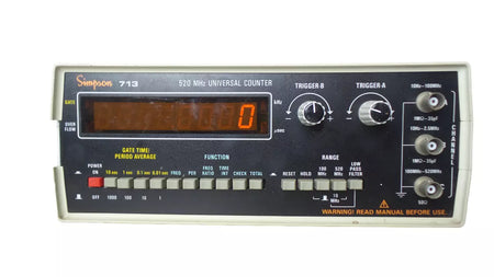 SIMPSON 713 Universal Counter 520 MHz with Free Shipping