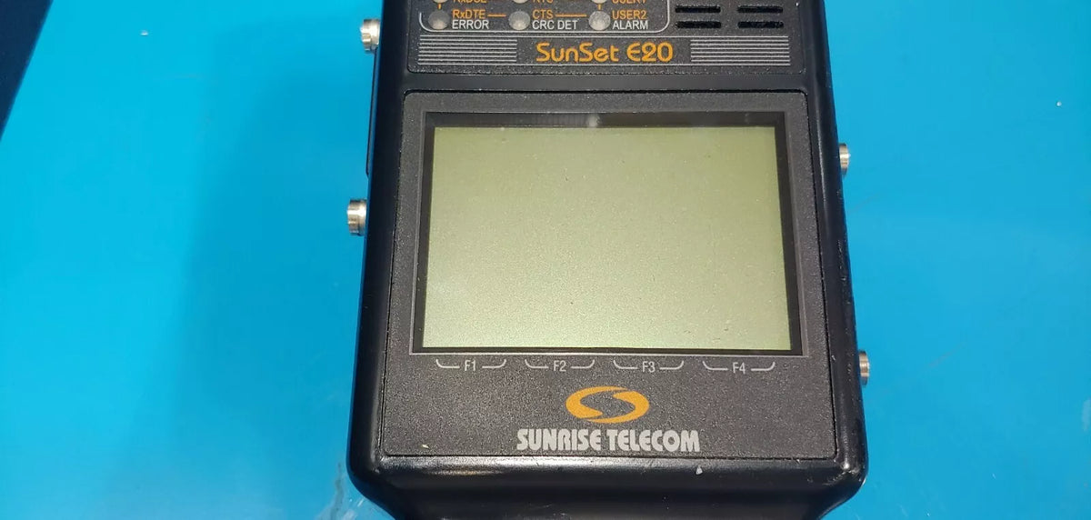 Sunrise Telecom Sunset E10 & E20 Hand-held Test Set