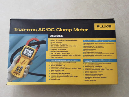 Fluke 353 True-RMS 2000A Clamp Meter