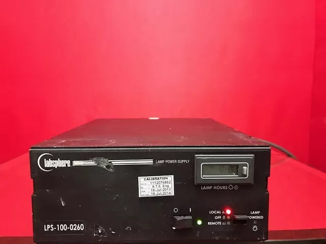Labsphere Model LPS-100-0260 Power Supply 110-240 V, 4-2 A, 50/60 Hz.