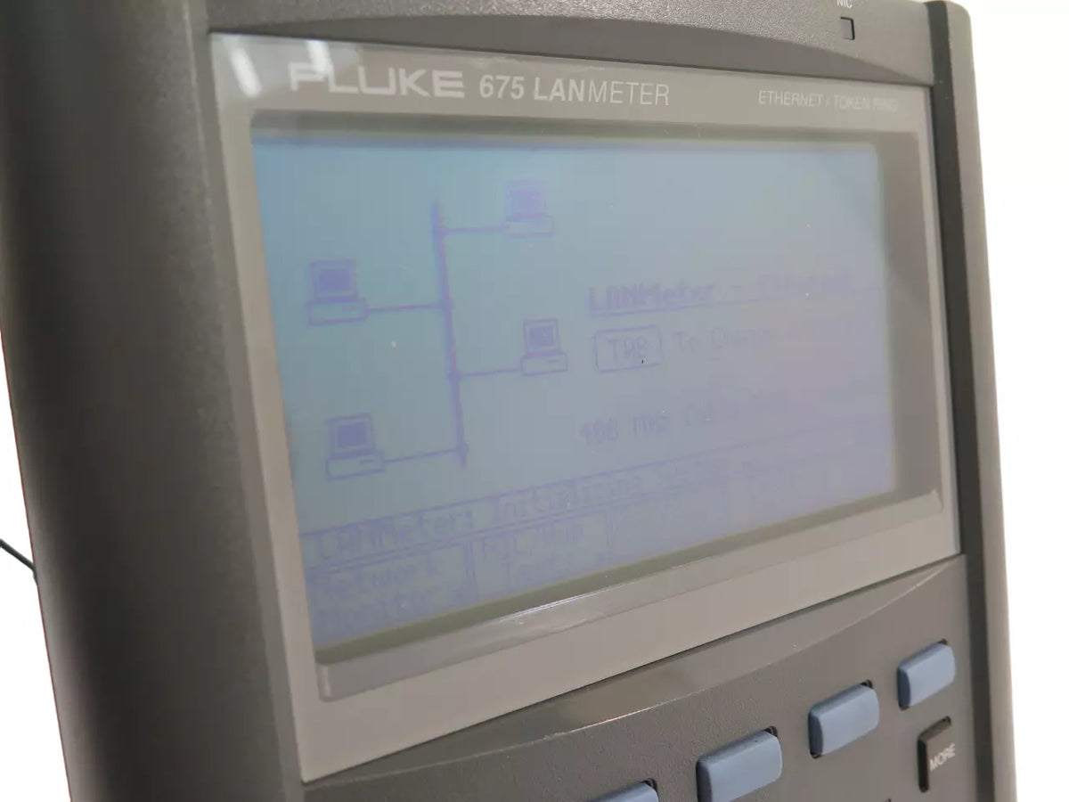 FLUKE 675 LANMeter Ethernet/Token Ring Network Tester