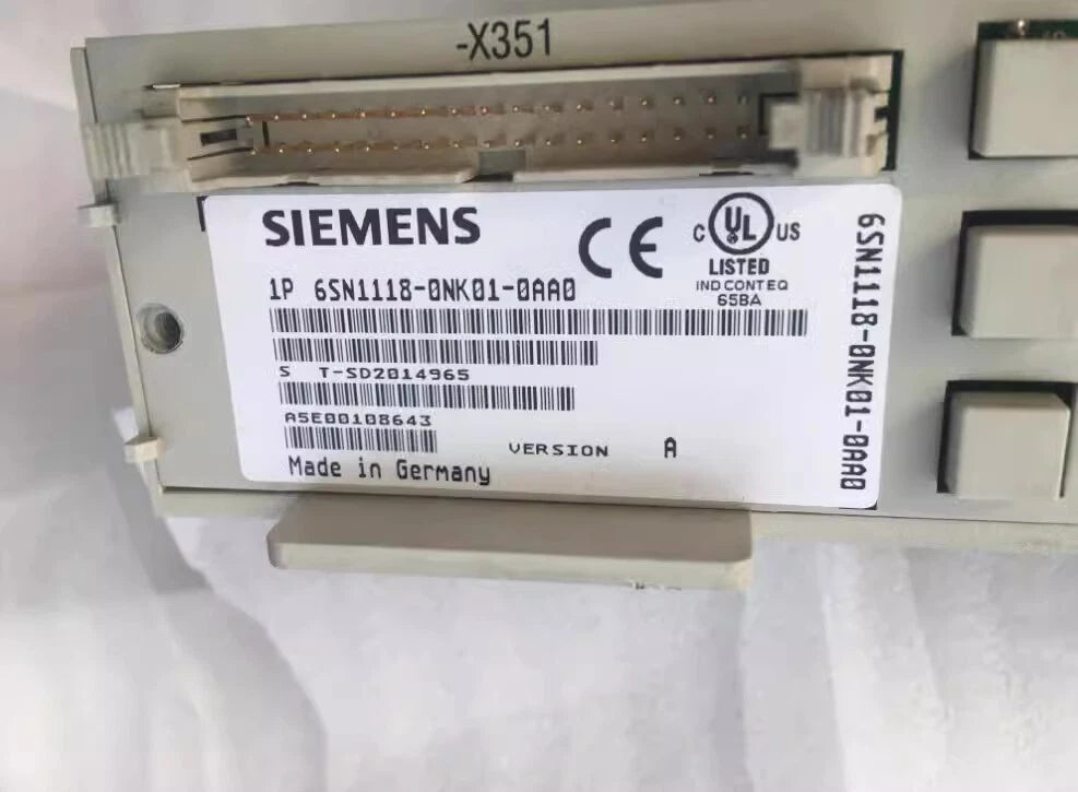 6SN1118-0NK01-0AA0: Siemens Sinumerik Power Supply Module