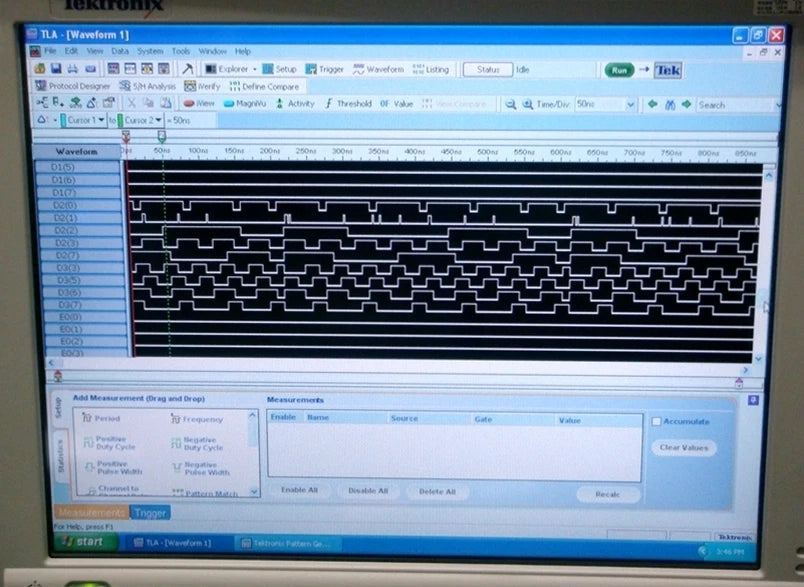 Tektronix TLA7PG2 1M/1P 268MHz 64ch 2Mb Pattern Generator P6470 *4 SMG50 *4