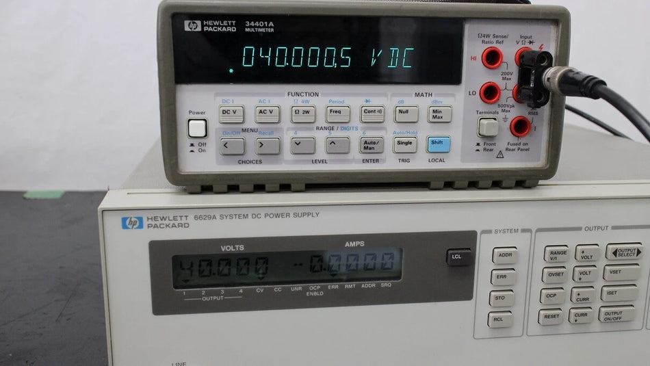 HP 6629A 50V 2A 50W 4ch SYSTEM Power Supply