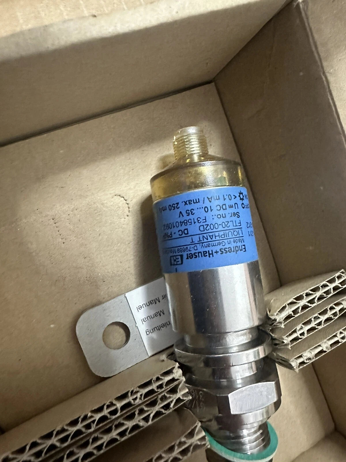 Endress+Hauser FTL20-002D Level Limit Switch DC 10-35V max. 250mA