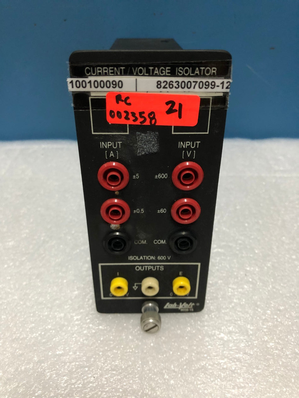 Lab-Volt Current Voltage Isolator