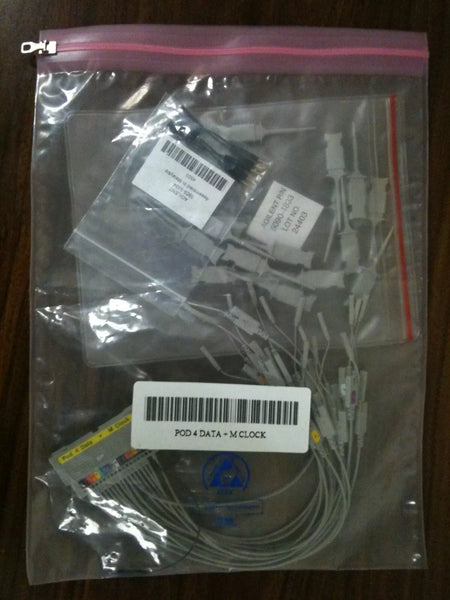 Agilent Pod 4 Data + M Clock Logic Analyzer Probe Cables Kit