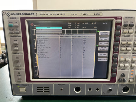 Rohde &amp; Schwarz FSEB30 Spectrum Analyzer 20 Hz - 7 GHz , W/ FSE-B7_5642