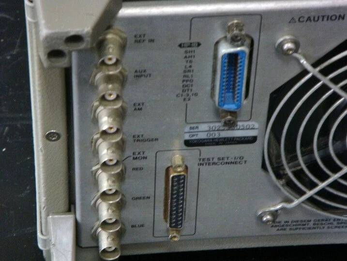HP 8752A /003 300kHz-3GHz Network Analyzer
