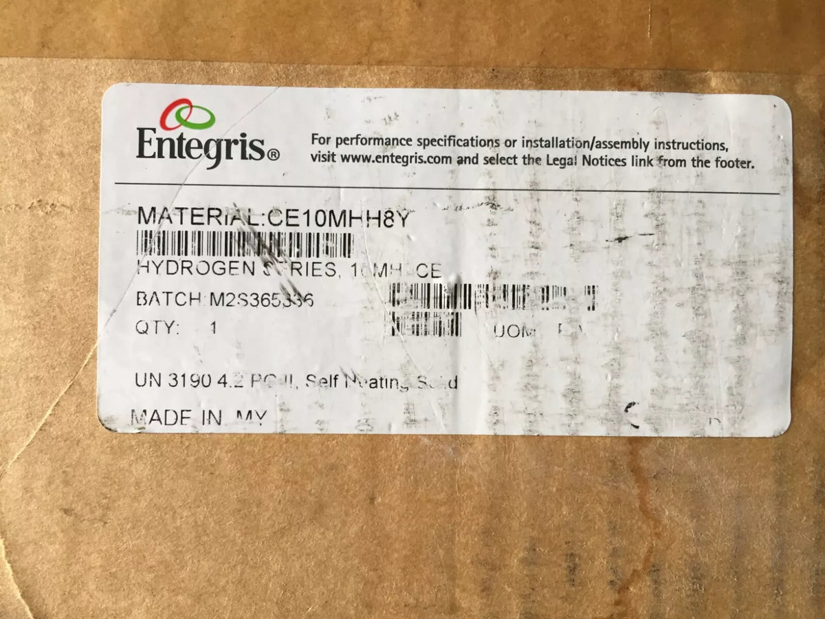 Entegris CE10MHH8Y Gatekeeper Inert Gas Purifier for Hydrogen Gas
