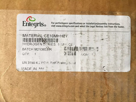 Entegris CE10MHH8Y Gatekeeper Inert Gas Purifier for Hydrogen Gas