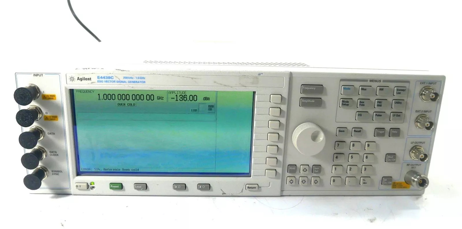 Agilent E4438C Vector Signal Generator 250kHz-1GHz