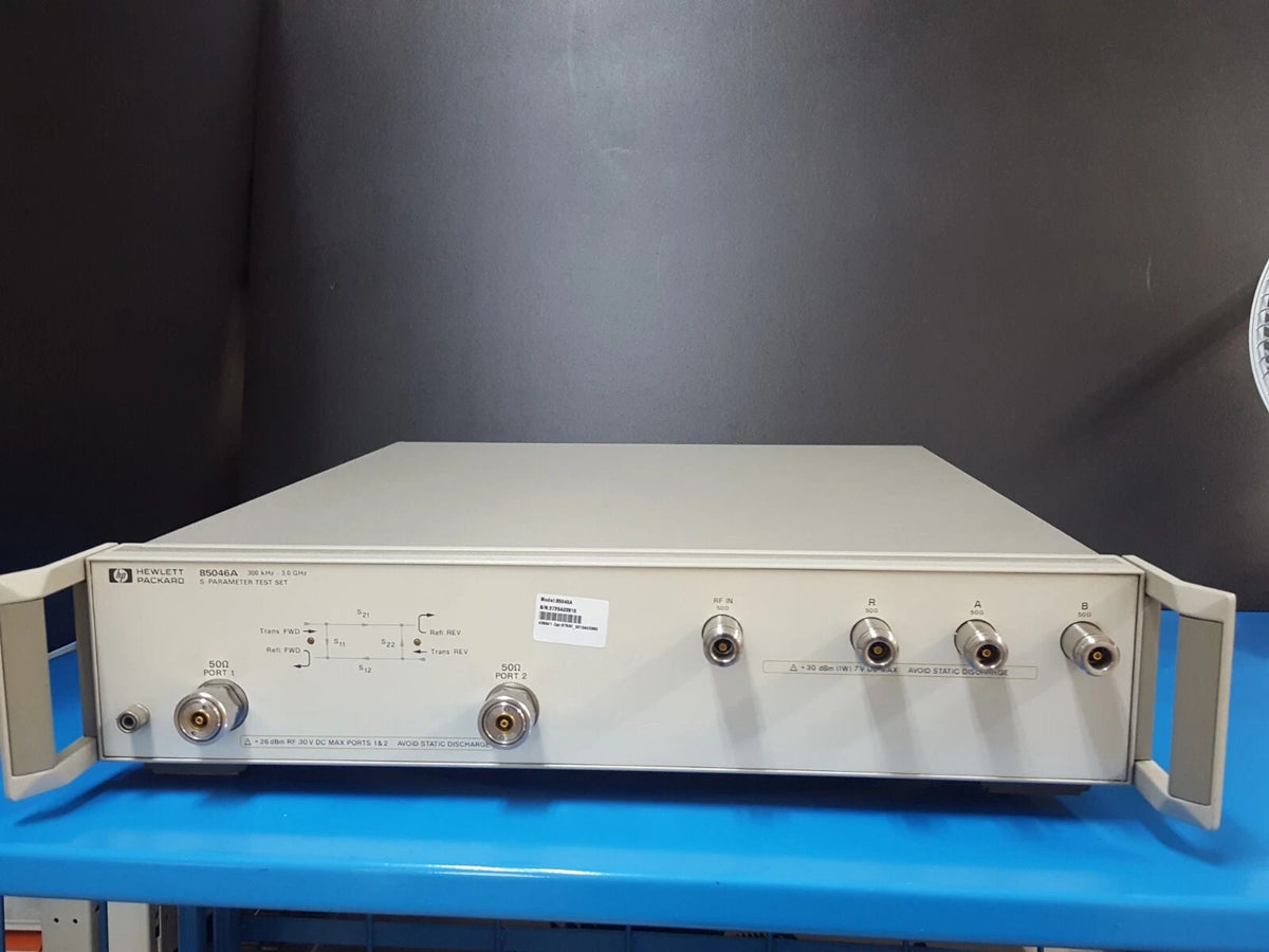 HP 8753C 3GHz Network Analyzer with 85046A 3GHz S-Parameter