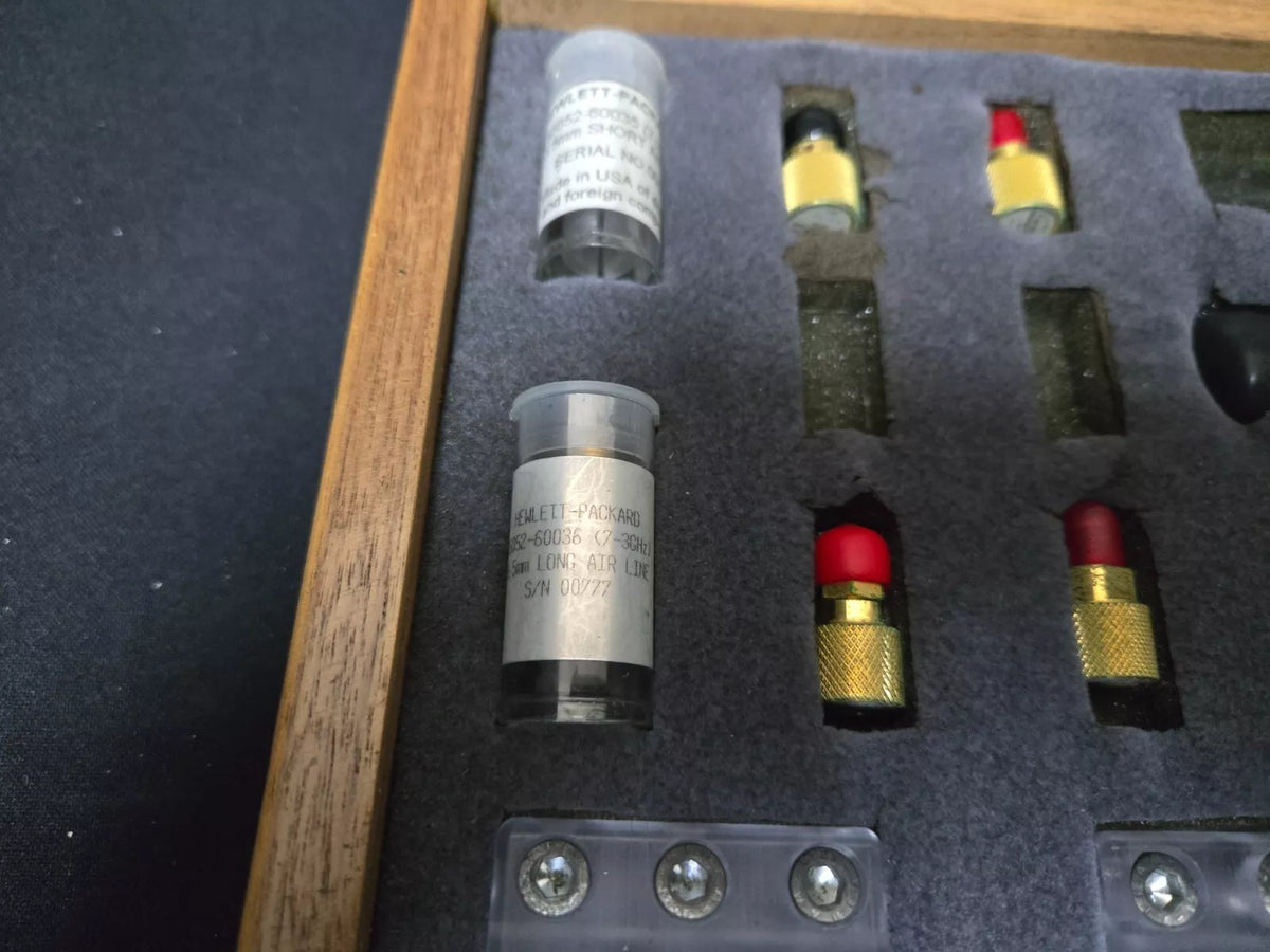 HP 85052C 3.5mm Precision Calibration Kit with Missing Parts
