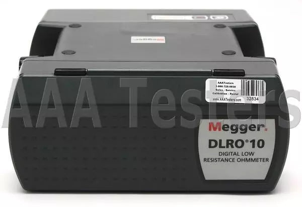 Megger DLRO 10 Low Resistance Digital OhmMeter w/ DH4 DLRO-10