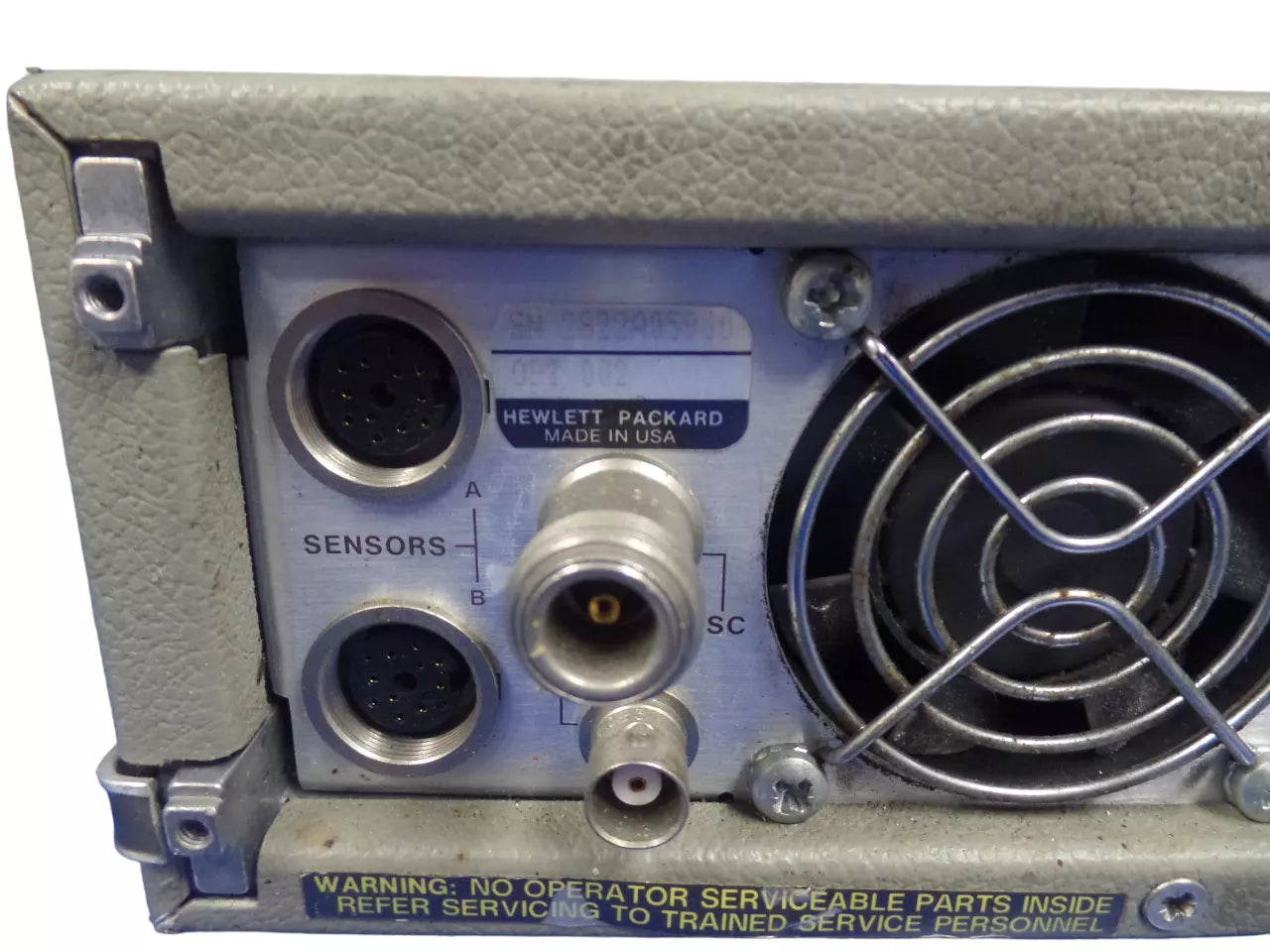 HP 438A Power Meter 1.00mW -50MHz with OPT 002