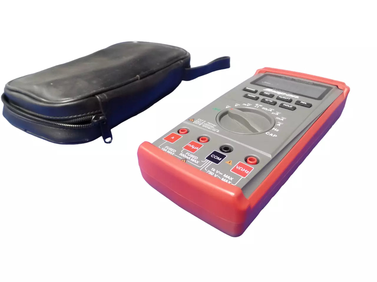 SNAP-ON EEDM504D Auto-Ranging Multimeter with Leads & Case – XG eqpt