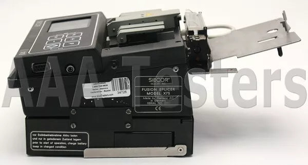Siecor Corning X75 5000 SM MM Fiber Optic Fusion Splicer
