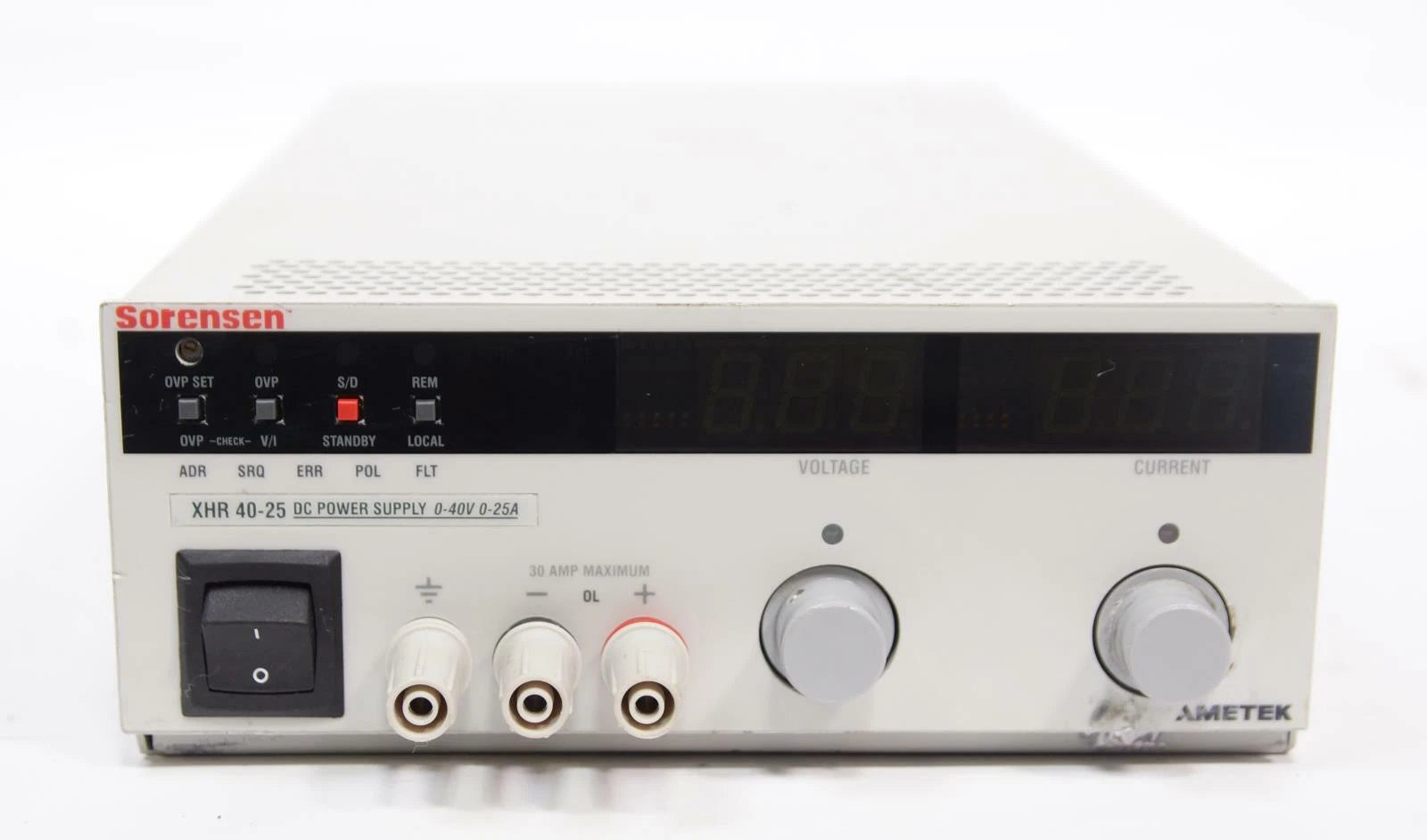 AMETEK / Sorensen XHR40-25 DC Power Supply, 0-40V, 0-25A