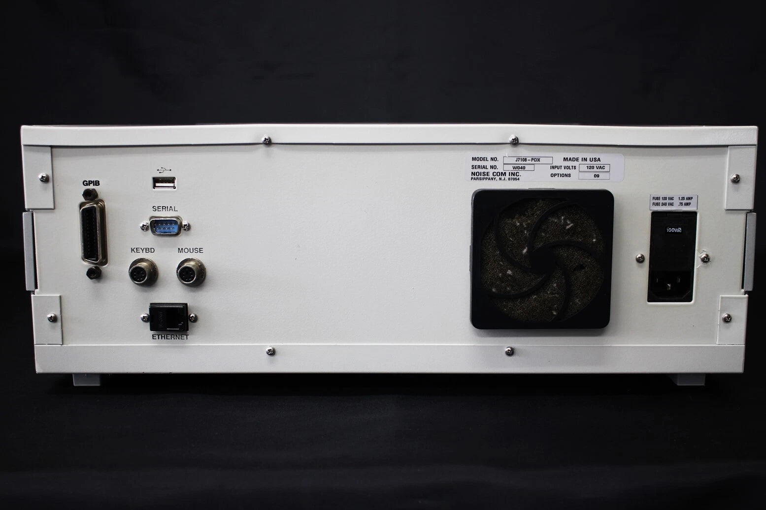 NoiseCom J7108 /09 PCIX Programmable Noise Generator