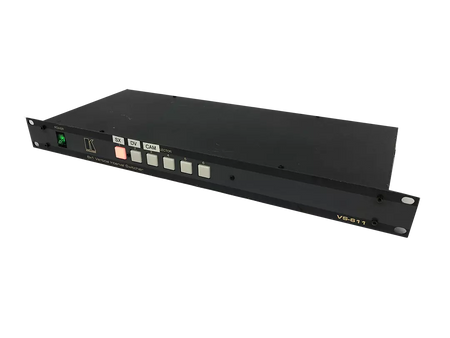 Kramer 6x1 Composite Video and Balanced Stereo Audio Switcher
