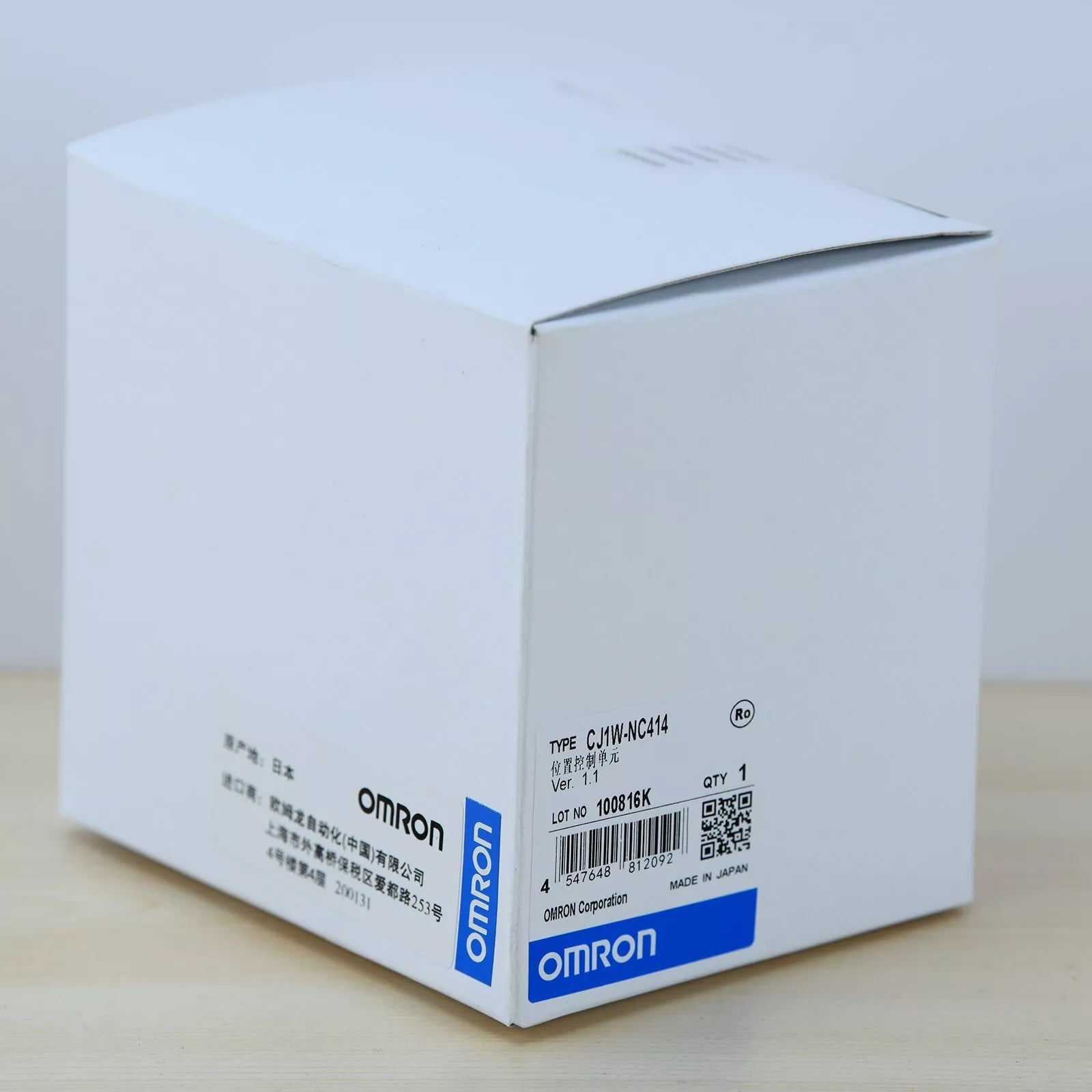 Omron CJ1W-NC414 PLC Position Control Module