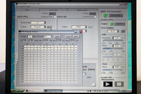 Yokogawa AP9945 11.3000Gb/s Bit Error Rate Testers PPG ED