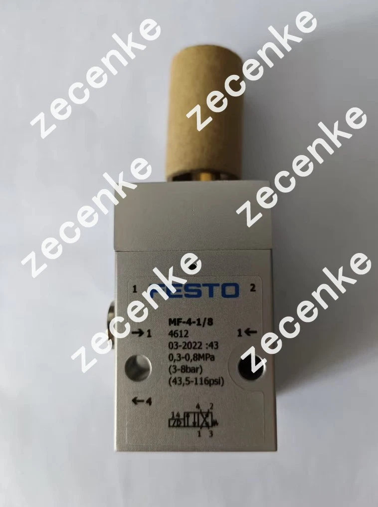 One New FESTO MF-4-1/8 4612 Solenoid Valve