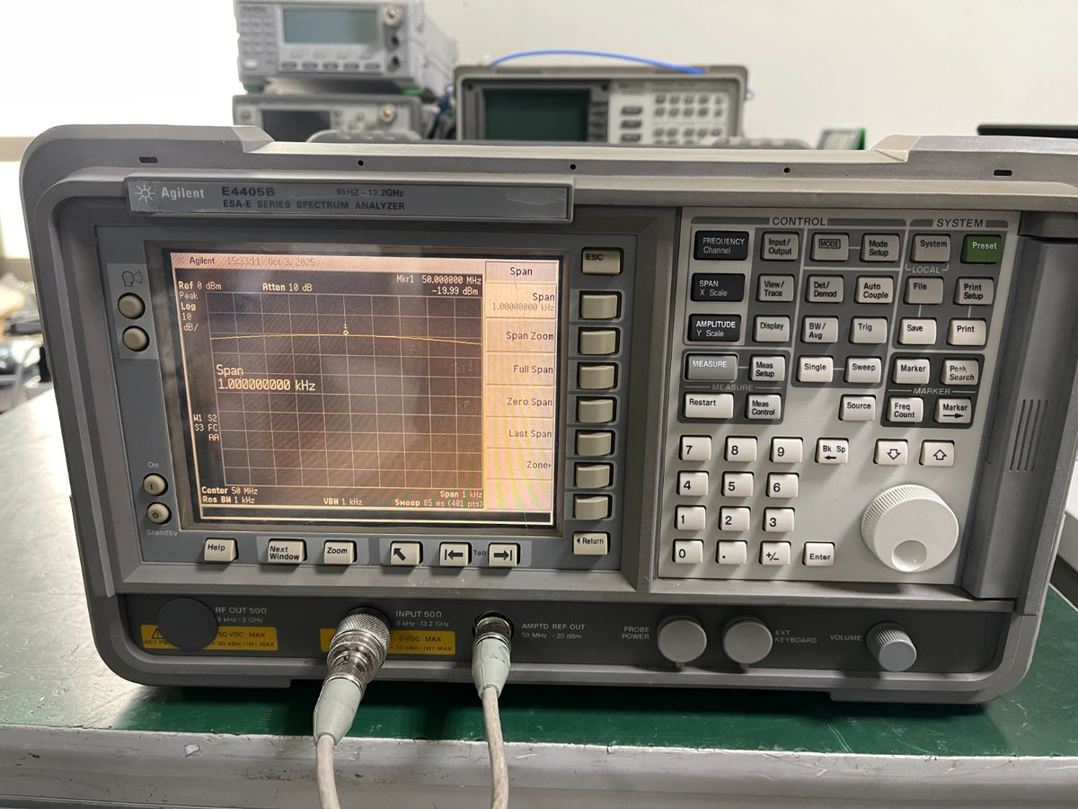 Agilent E4405B ESA Spectrum Analyzer 9 KHz to 13.5 GHz _0371