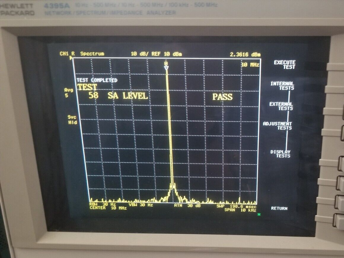 LCD Display for Test Equipment