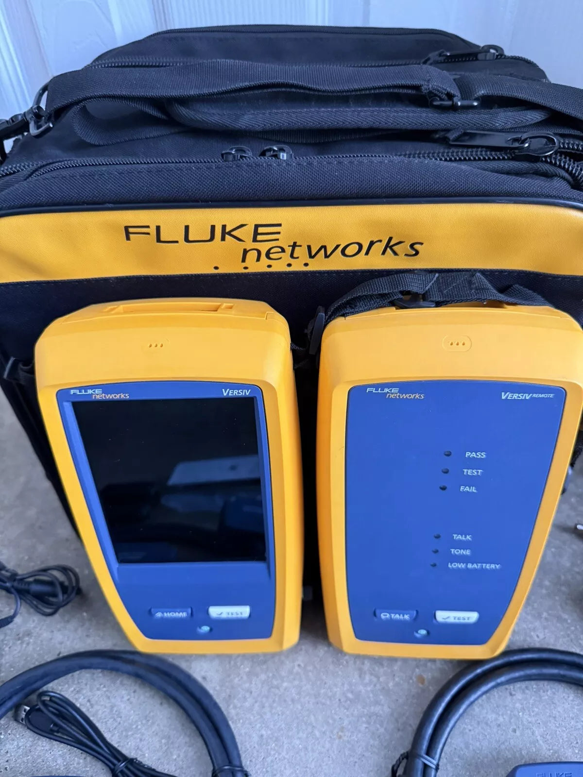 Fluke Networks DSX-5000 Versiv Cat6 Cable Certifier Tester Kit