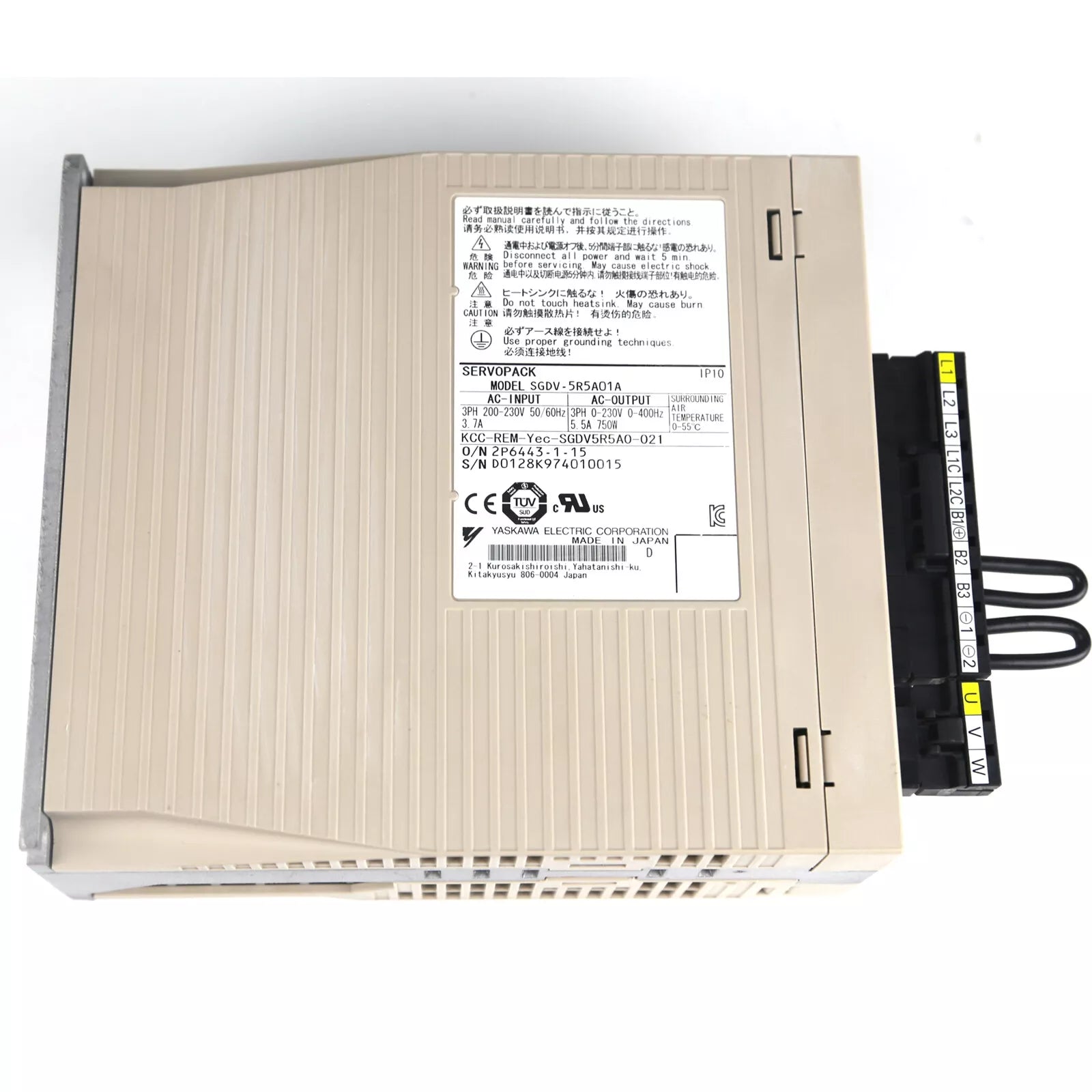 New Yaskawa SGDV-5R5A01A Servo Drive SGDV5R5A01A