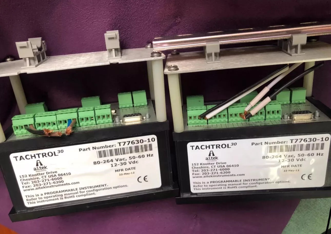 Aitek TACHTROL30 T77630-10 DHL: Control Panel for Industrial Use
